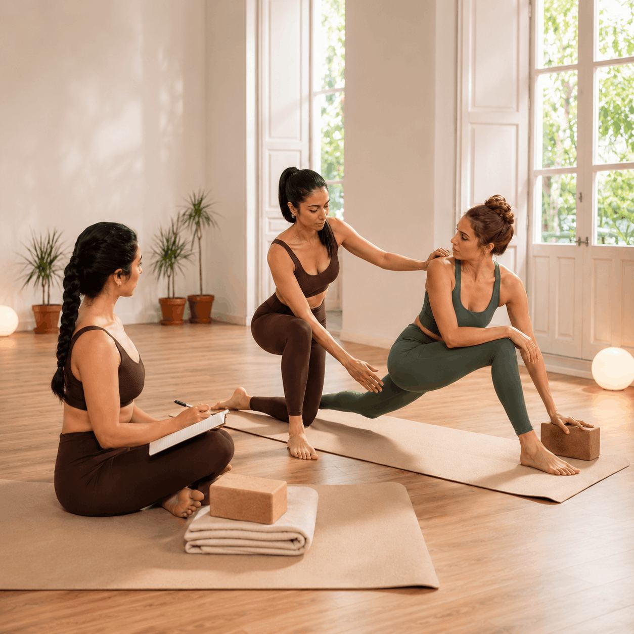 Студенты и преподаватели Академии YOGAMED
