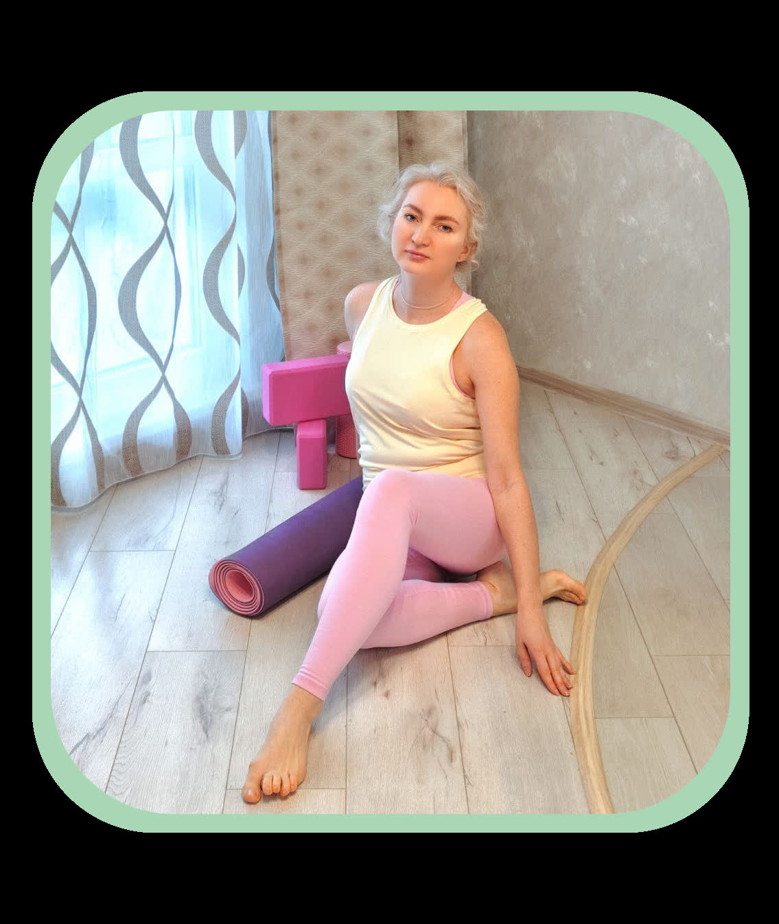 Алёна Мерц, инструктор йоги YOGAMED, Санкт-Петербург