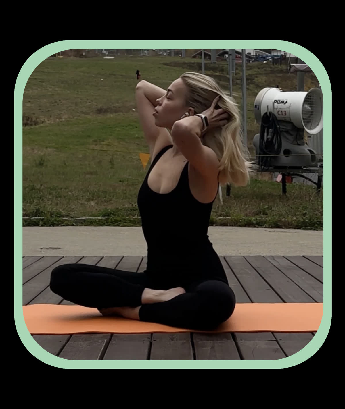 Влада Чурбаева, инструктор йоги YOGAMED, Норильск