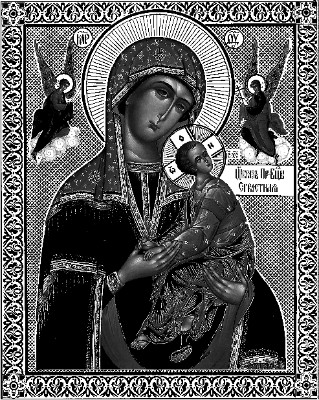 «Strastnaya» — картинка для гравировки на памятнике, № 634