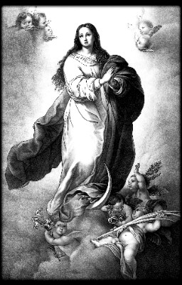 «Purisima» — картинка для гравировки на памятнике, № 1842