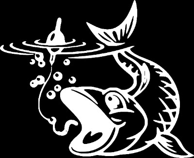 «Рыбка» — картинка для гравировки на памятнике, № 520