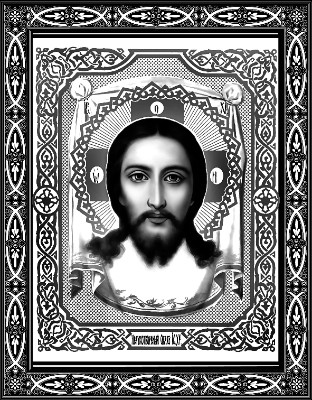 «400-иконаИ» — картинка для гравировки на памятнике, № 616