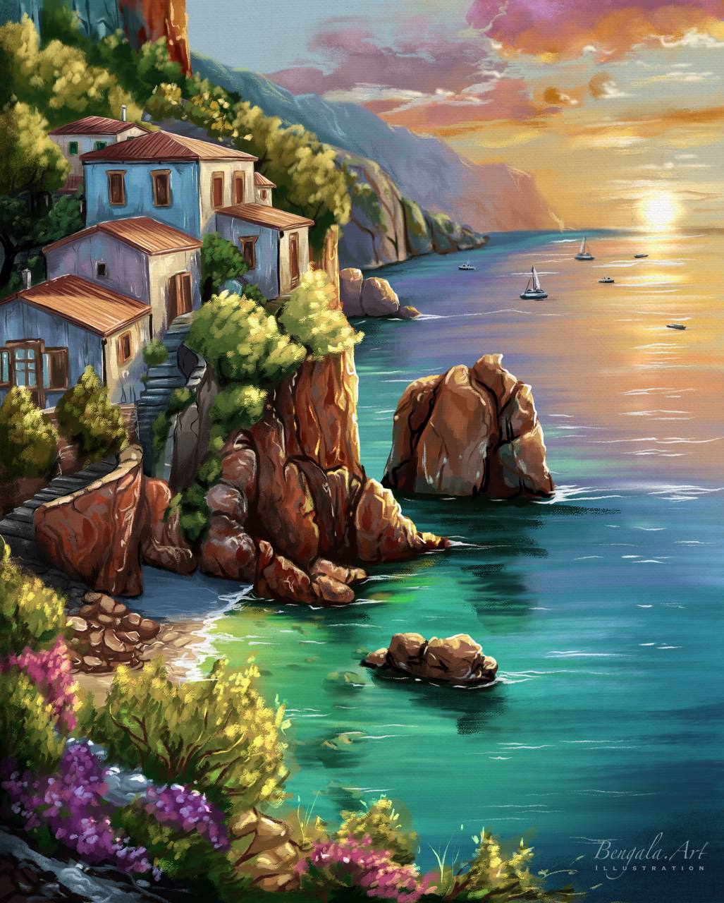 Пейзажи. Стихия воды
