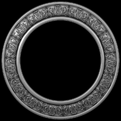«Рамка» — картинка для гравировки на памятнике, № 1675