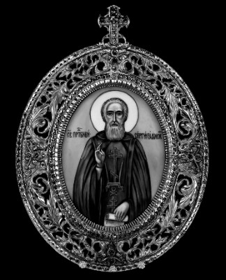 «ИконкаВ-овале250» — картинка для гравировки на памятнике, № 681