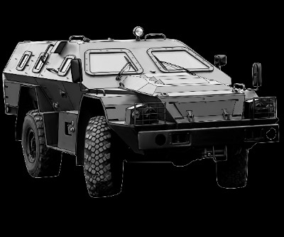 «Бронированная патрульная машина «Дозор»» — картинка для гравировки на памятнике, № 285