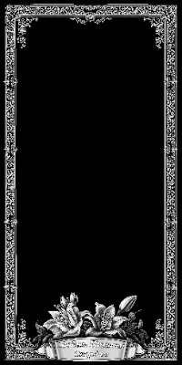 «Рамка с узорами (8)» — картинка для гравировки на памятнике, № 1650