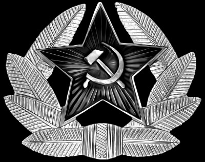 «Кокарда» — картинка для гравировки на памятнике, № 303