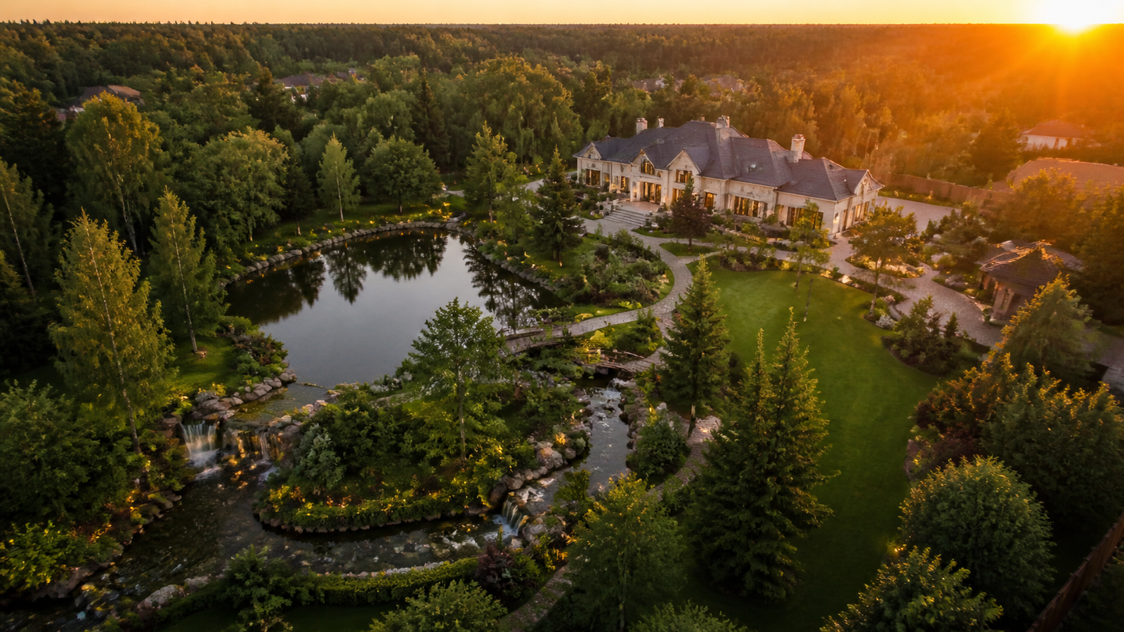 Пруды и водоёмы Dzen Garden
