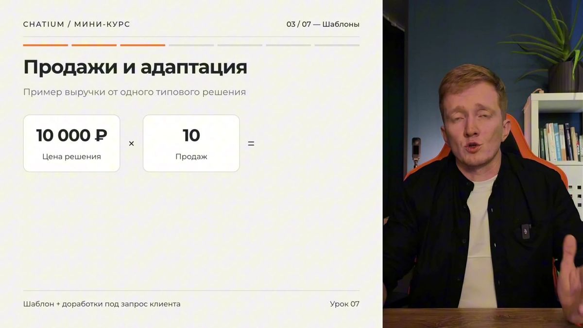 Продажа шаблона дополняется внедрением, настройкой и сопровождением.