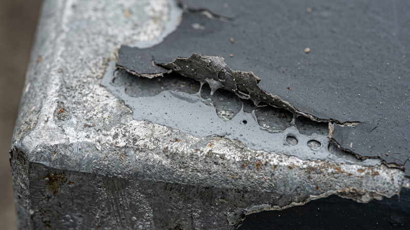 Дефект лакокрасочного покрытия: Расслоение (Delamination)