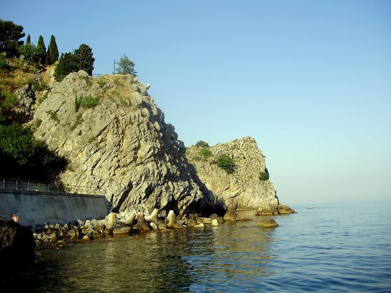 Скала Шаляпина в Гурзуфе