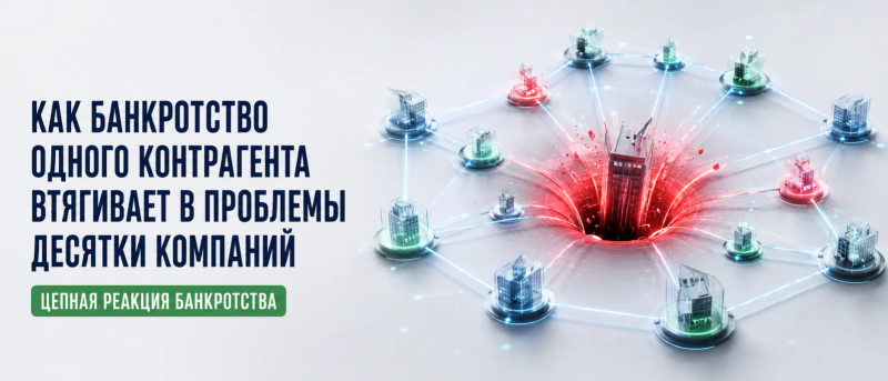 How One Counterparty’s Bankruptcy Creates Problems for Dozens of Companies — publication by Nikolay Nemkov on Harant.ru