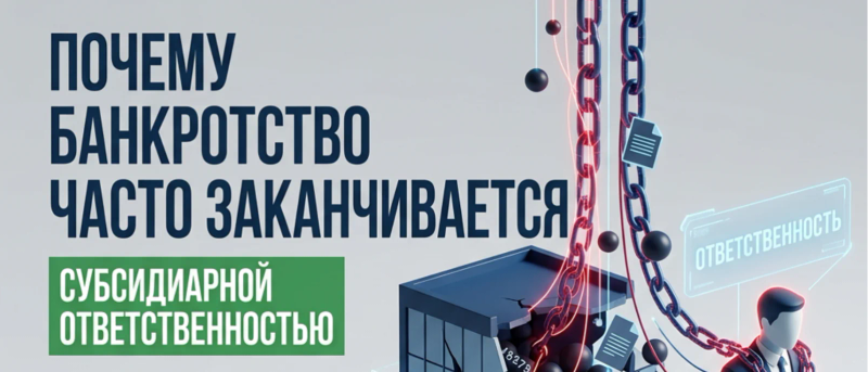 《为什么破产常常以补充责任告终》— 尼古拉·涅姆科夫发表于 Harant.ru 的文章