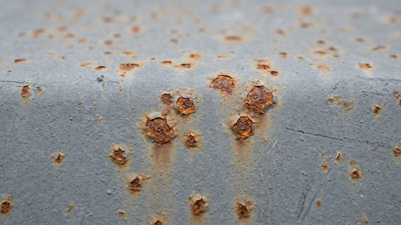 Дефект лакокрасочного покрытия: Отдельные ржавые пятна (Rust spots)