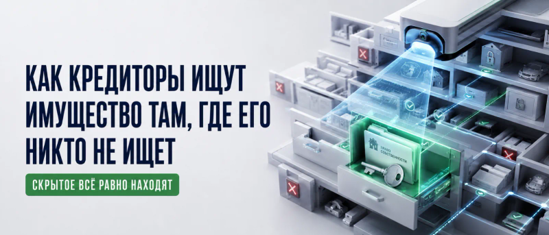 《债权人如何在无人寻找的地方寻找财产》— 尼古拉·涅姆科夫发表于 Harant.ru 的文章