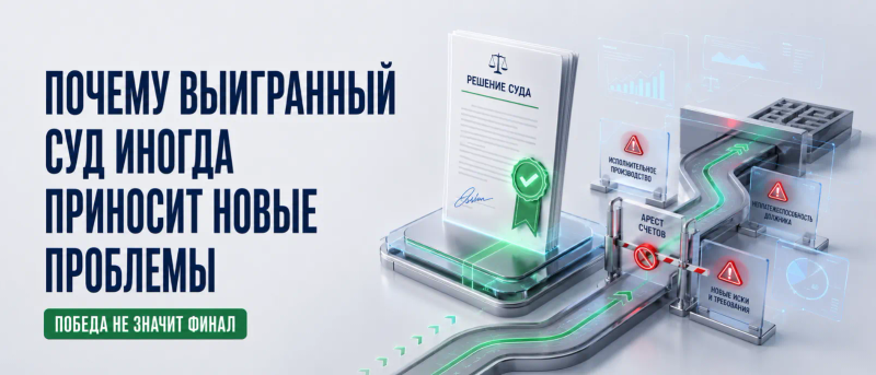 《为什么胜诉有时会带来新问题》— 尼古拉·涅姆科夫发表于 Harant.ru 的文章