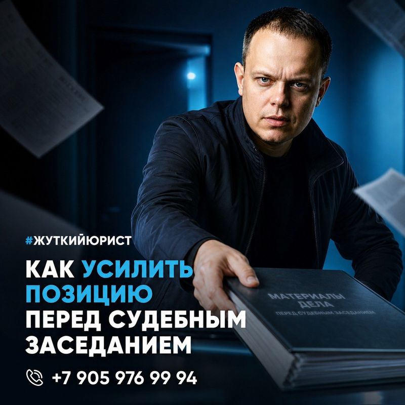 Nikolay Nemkov publication on TenChat: How to Strengthen Your Position Before a Court Hearing