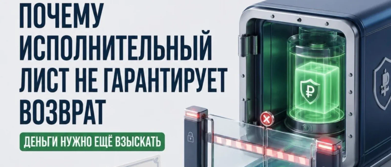 《为什么执行文书不能保证追回款项》— 尼古拉·涅姆科夫发表于 Harant.ru 的文章
