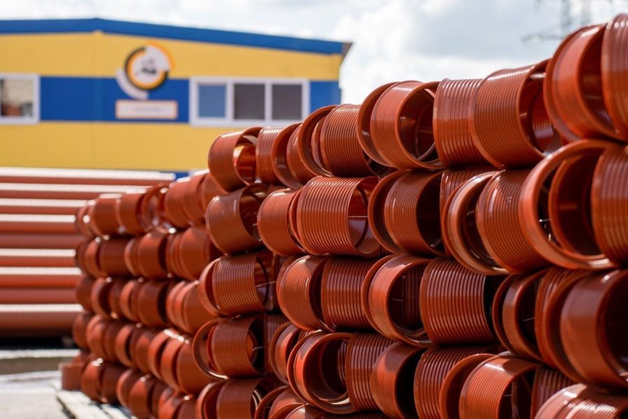Канализационные трубы ИКАПЛАСТ SN8–SN24 под отгрузку